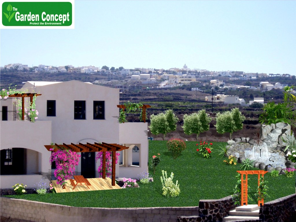 διαμόρφωση κήπων και εξωτερικών χώρων